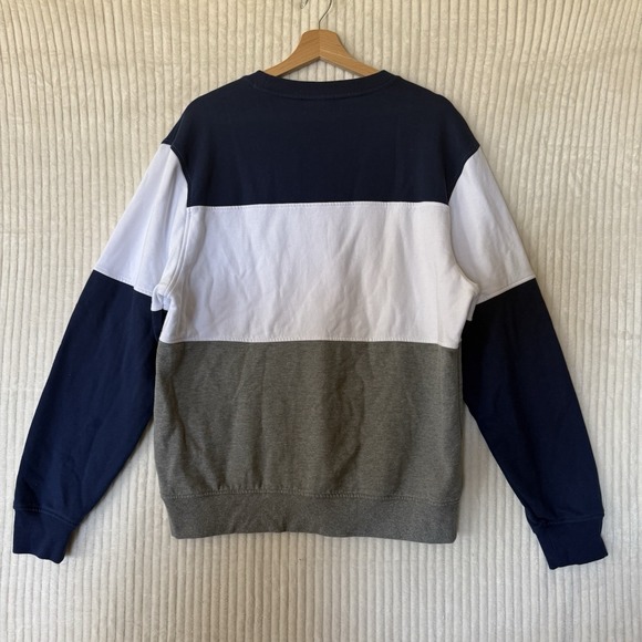 Harry Potter Ravenclaw Universal Studios Color Block Crewneck Sweatshirt Sz L - Picture 4 of 15